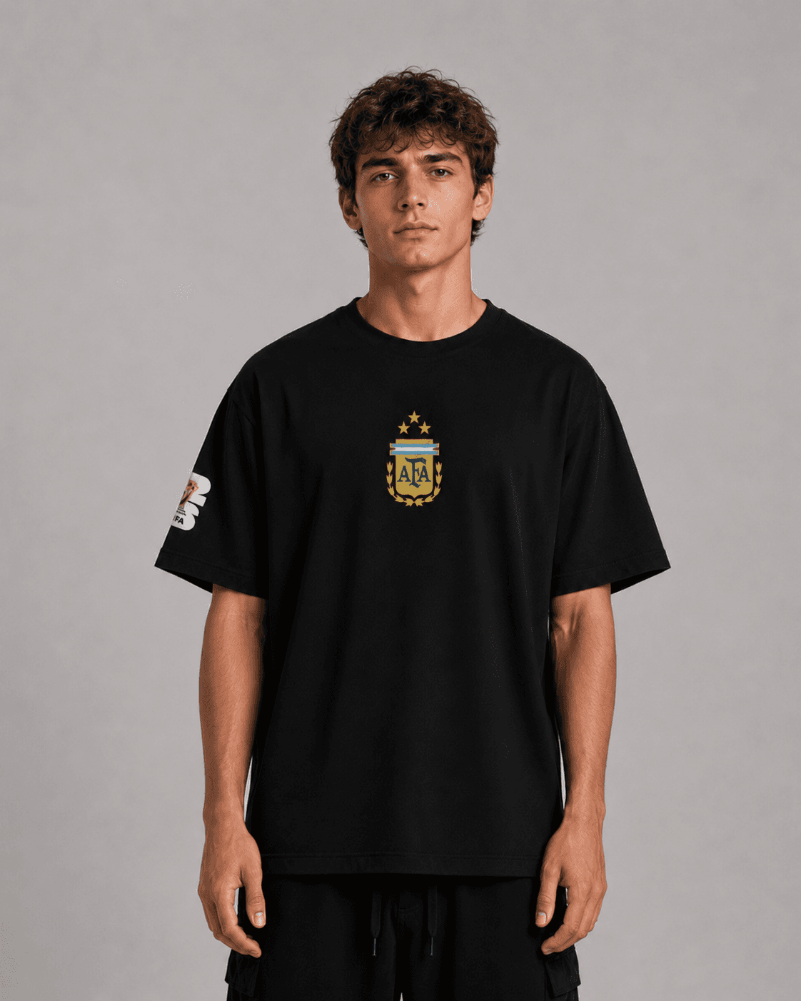 Lionel Messi No. 10 Tee front view